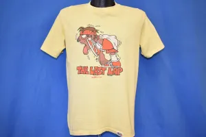 70s The Last Lap Funny Cartoon t-shirt Medium
