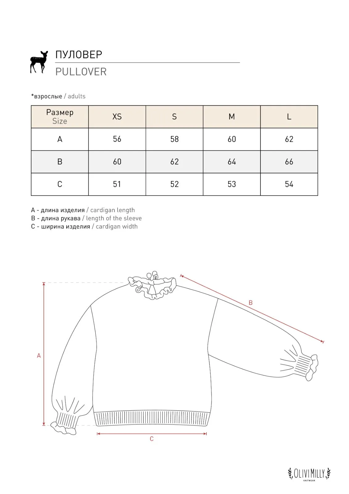 Adult Strawberries pullover | Blue