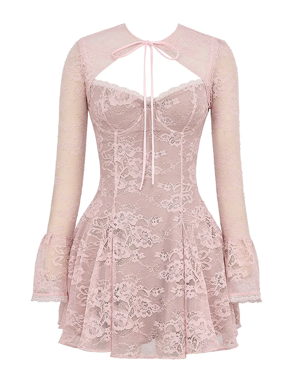 Amozae-nye outfits back to school dress  Alice Lace Mini Dress