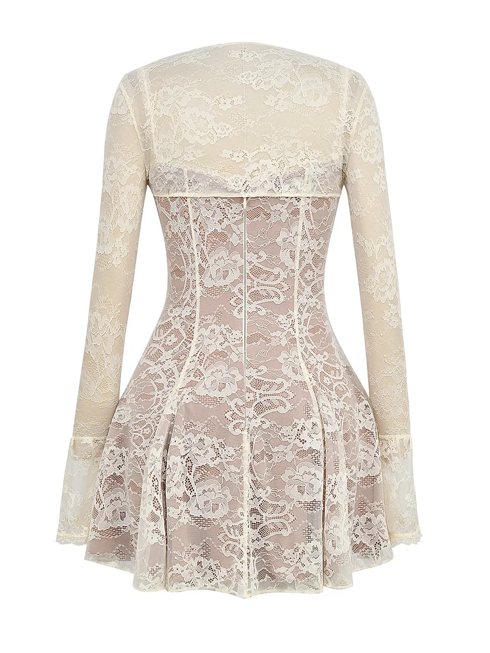 Amozae-nye outfits back to school dress  Alice Lace Mini Dress