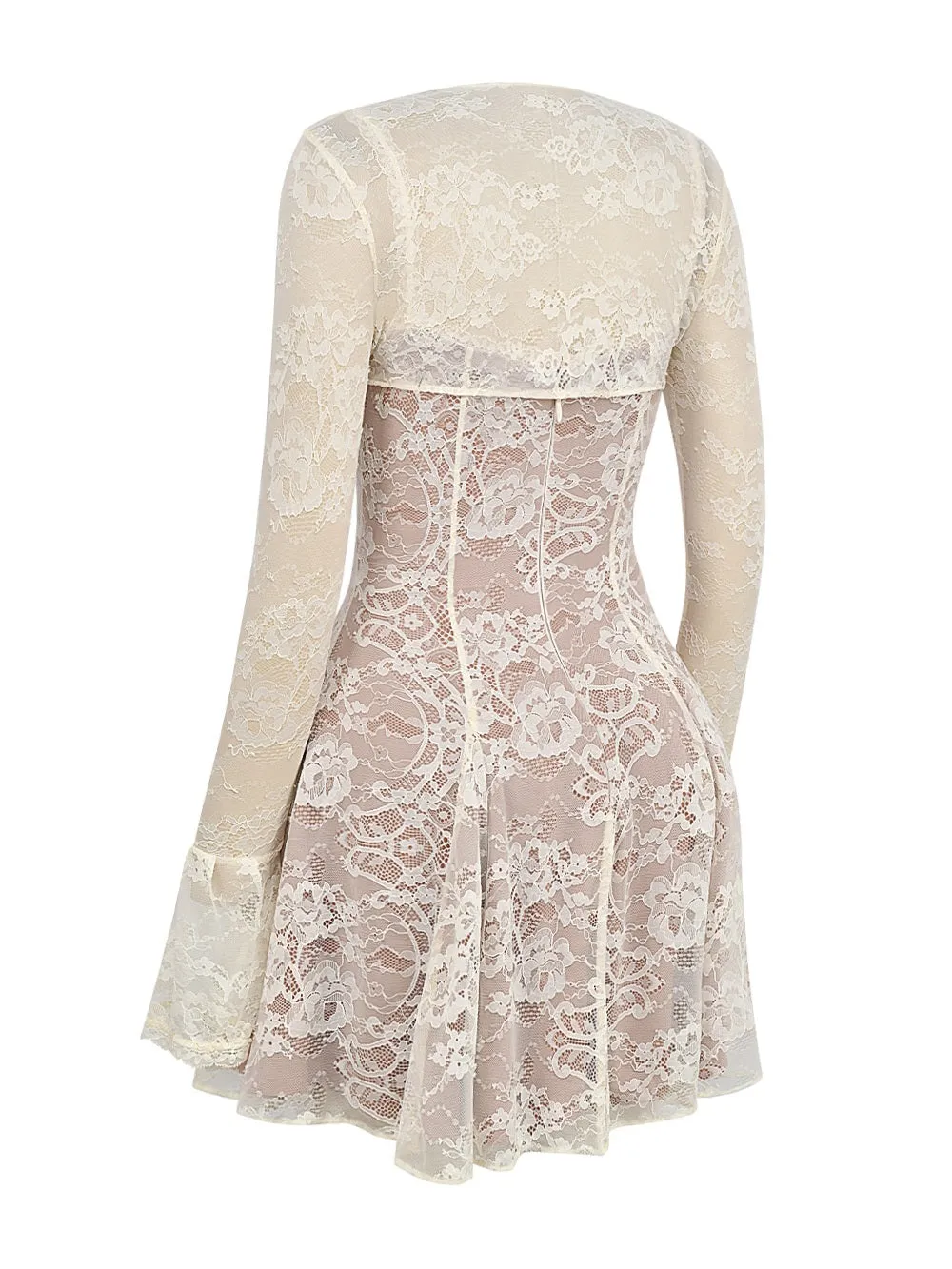 Amozae-nye outfits back to school dress  Alice Lace Mini Dress