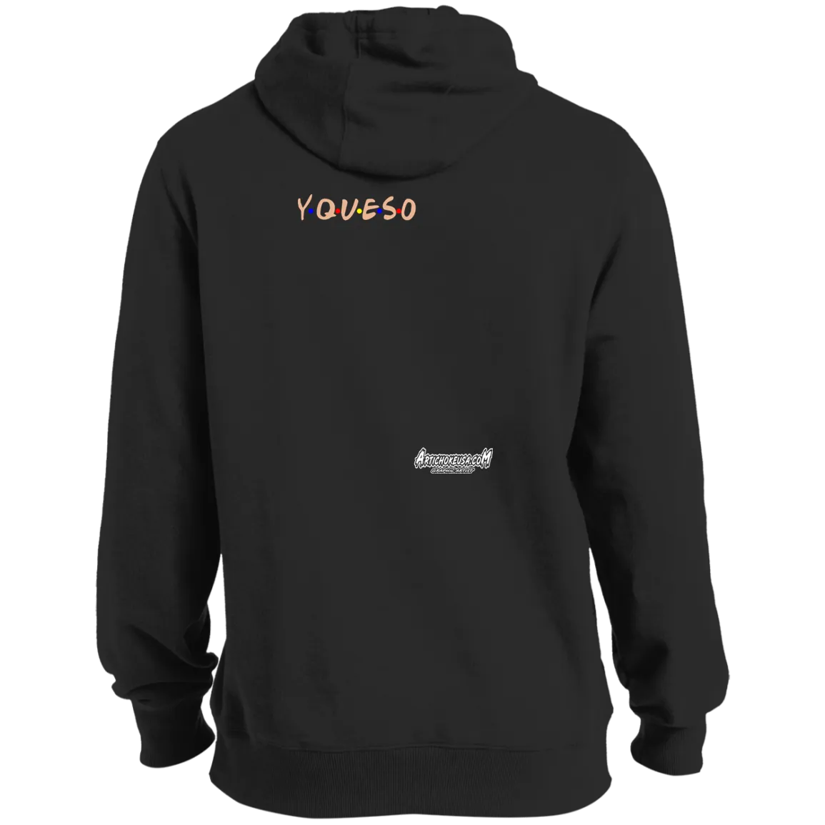 ArtichokeUSA Custom Design. FRIJOLE (CON QUESO). Ultra Soft Pullover Hoodie