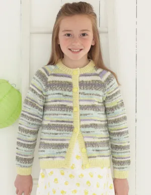 Babies and Childrens Cardigans in Sirdar Snuggly Baby Crofter DK and Snuggly DK (4631) - Digital Version