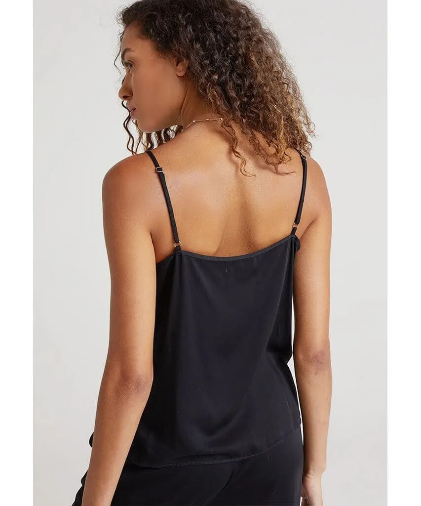 Black Silk Camisole