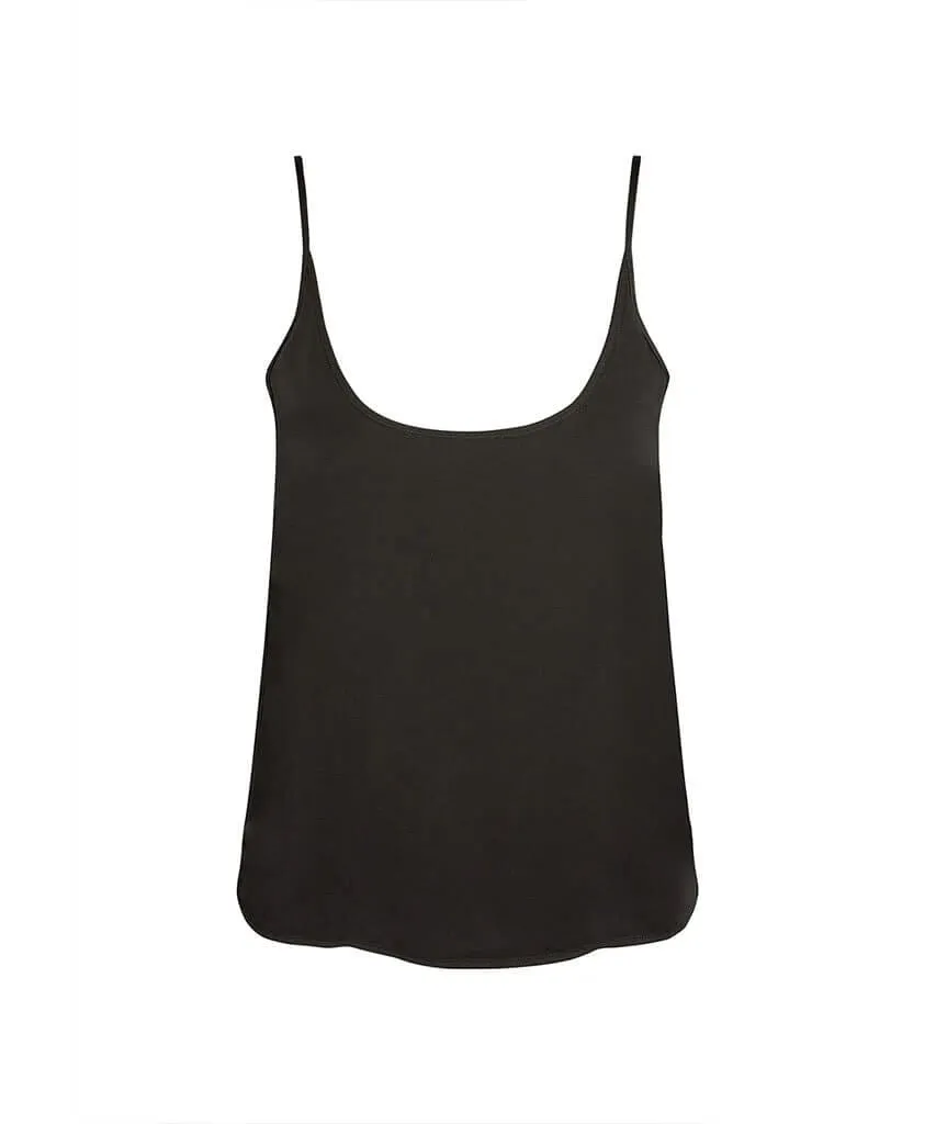 Black Silk Camisole