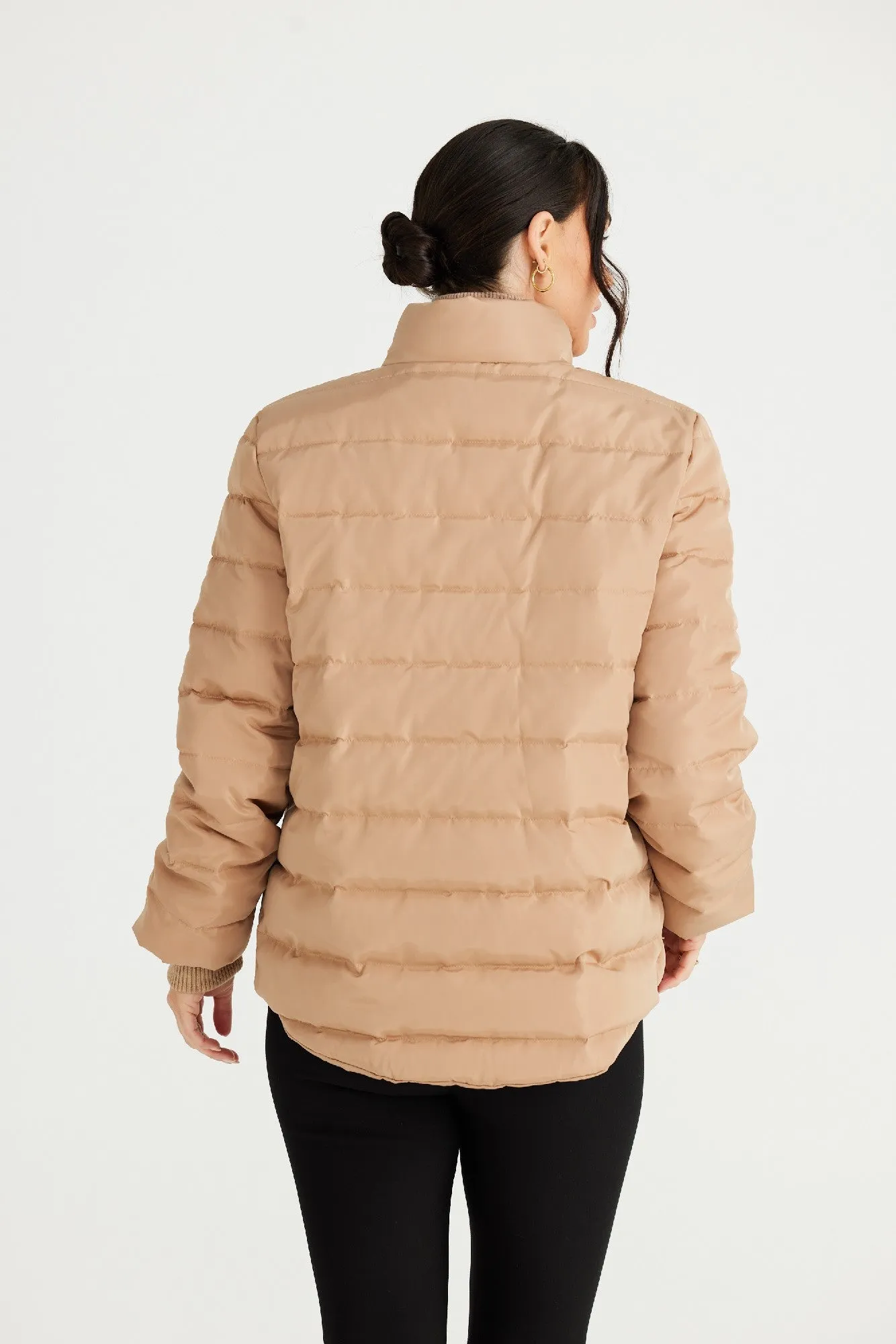 Brave True Sillian Puffer - Cashew