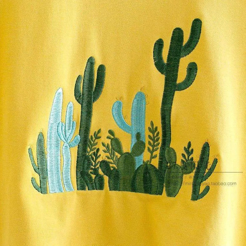 Cactus Field Crop Top