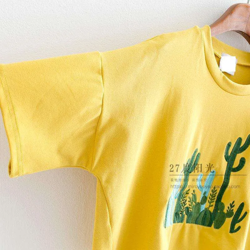 Cactus Field Crop Top
