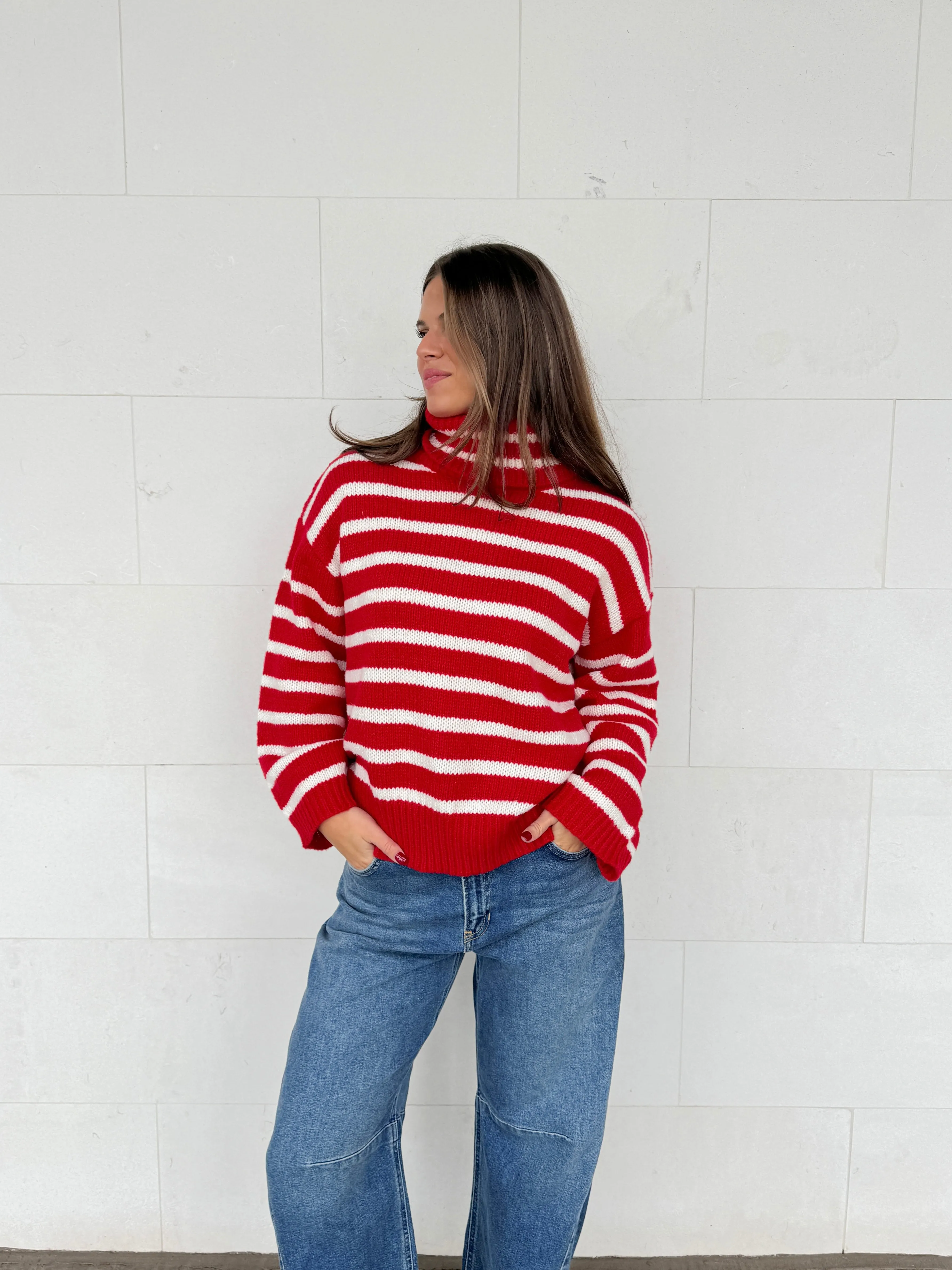 Candy Cane Lane Sweater