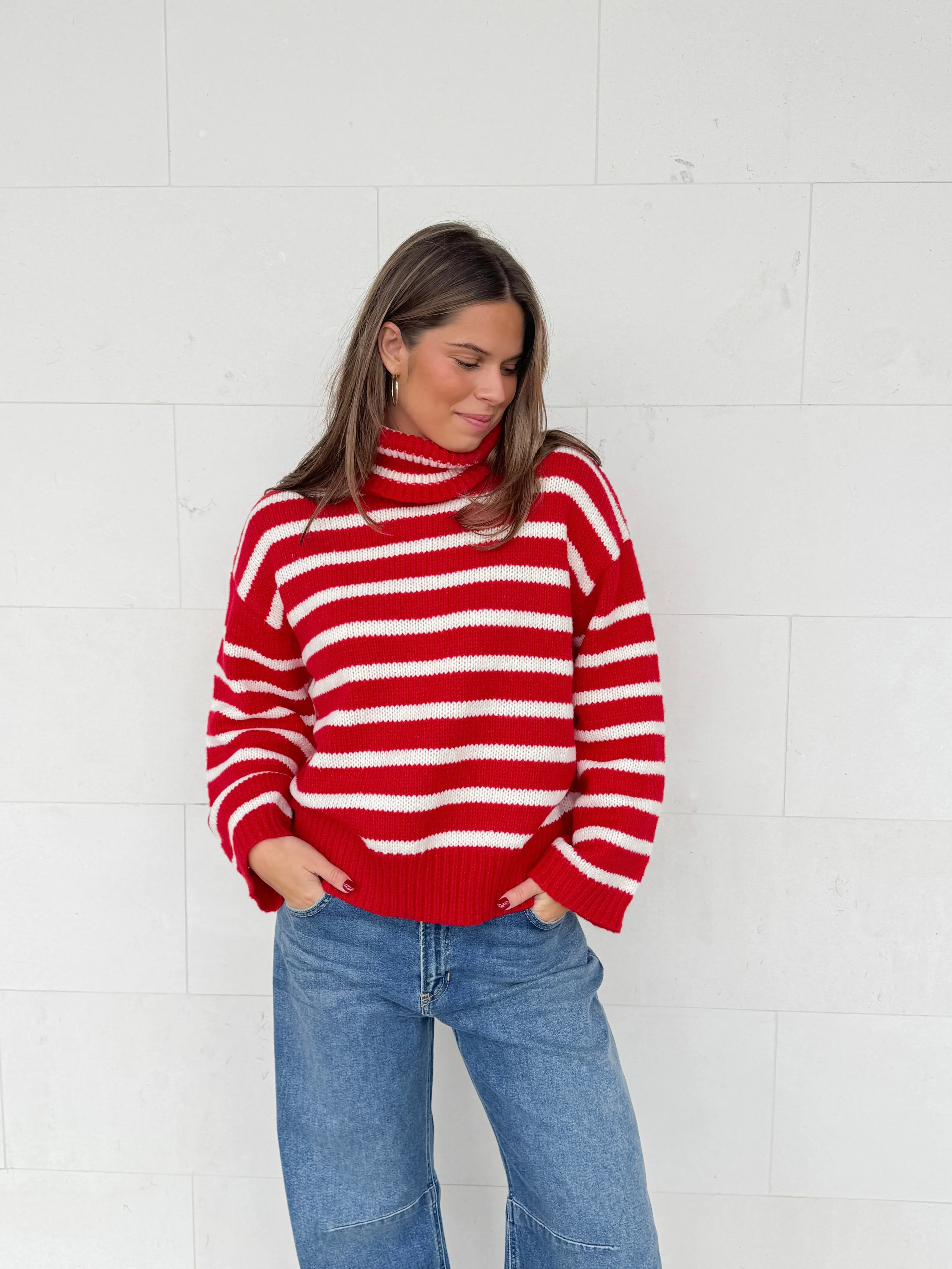 Candy Cane Lane Sweater