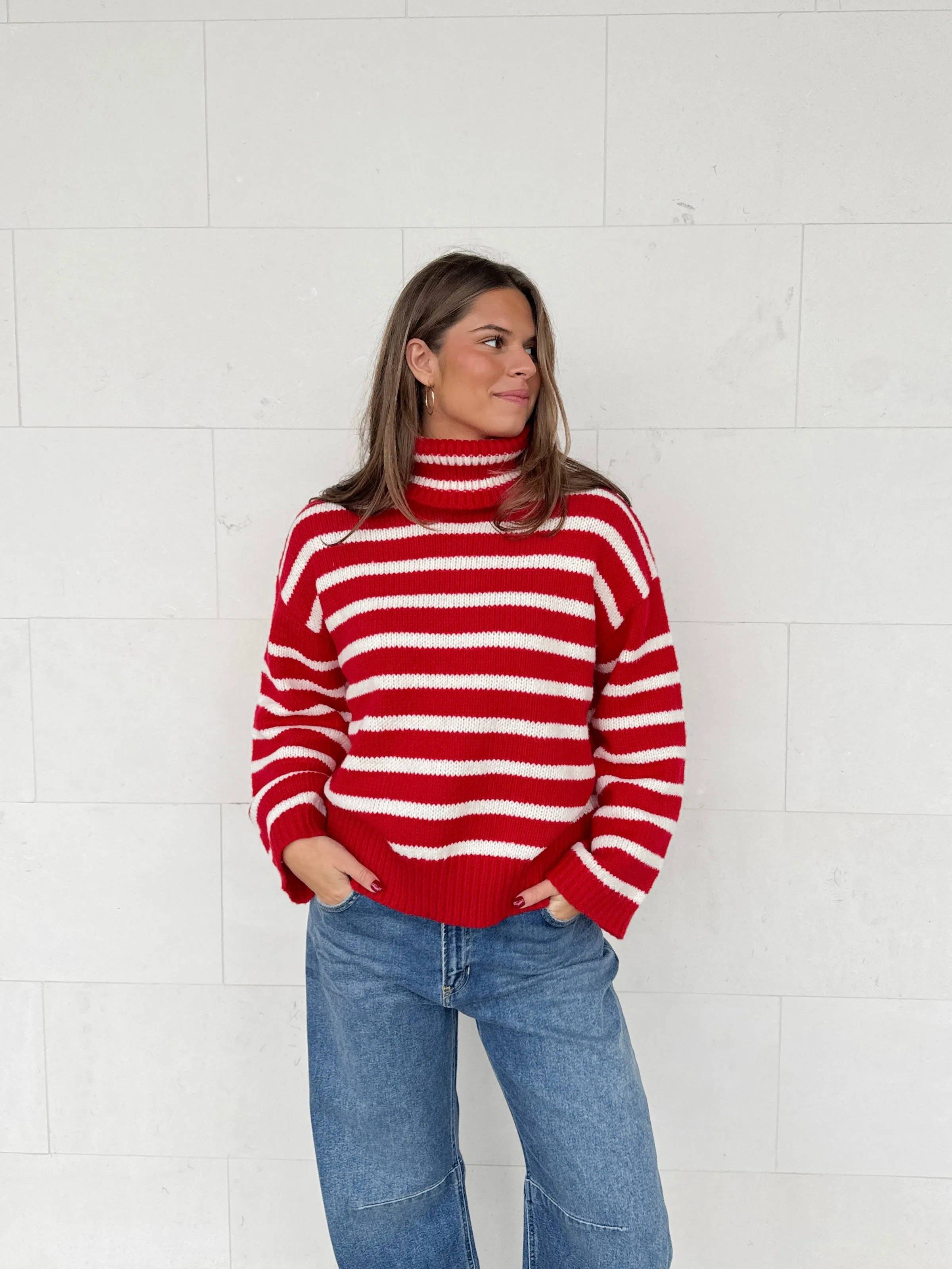 Candy Cane Lane Sweater