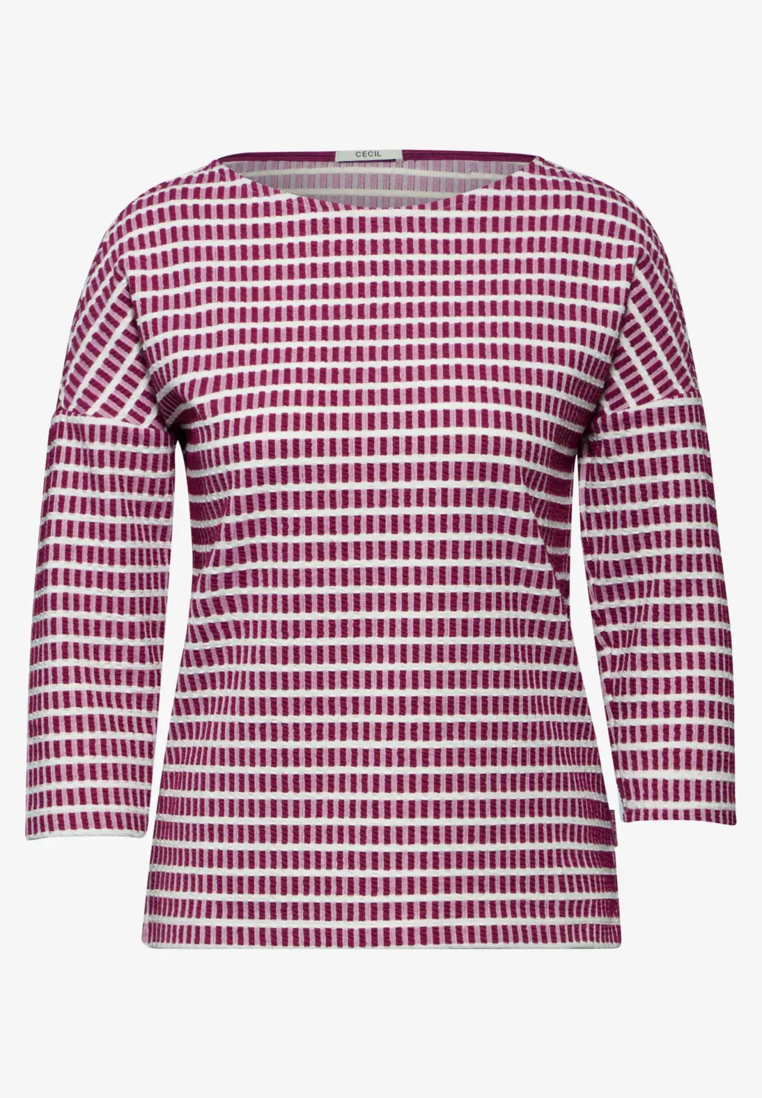 Cecil Jewel Pink Structured Shirt 322091