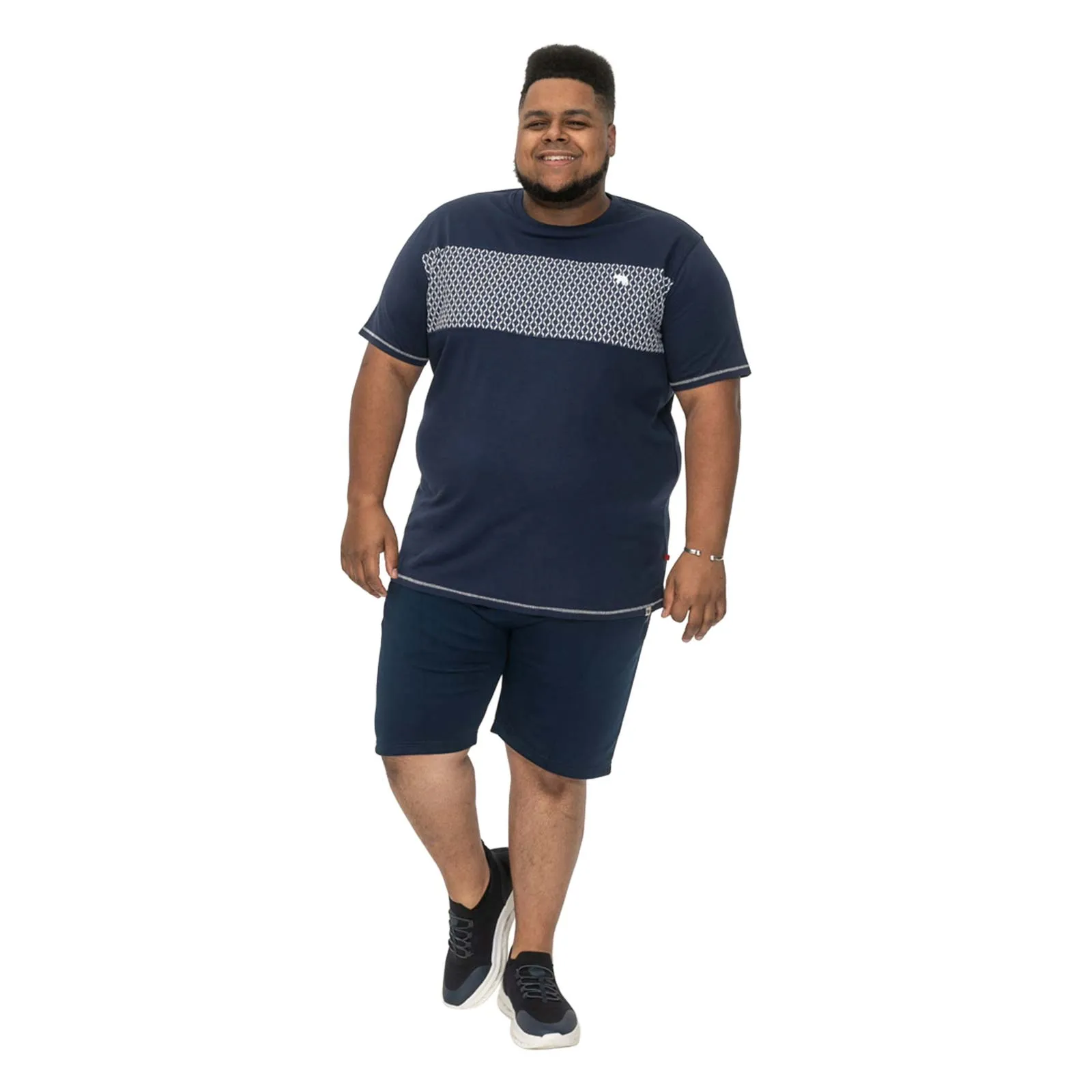 D555 Mens Swansea Big & Tall Short Sleeve T-Shirt