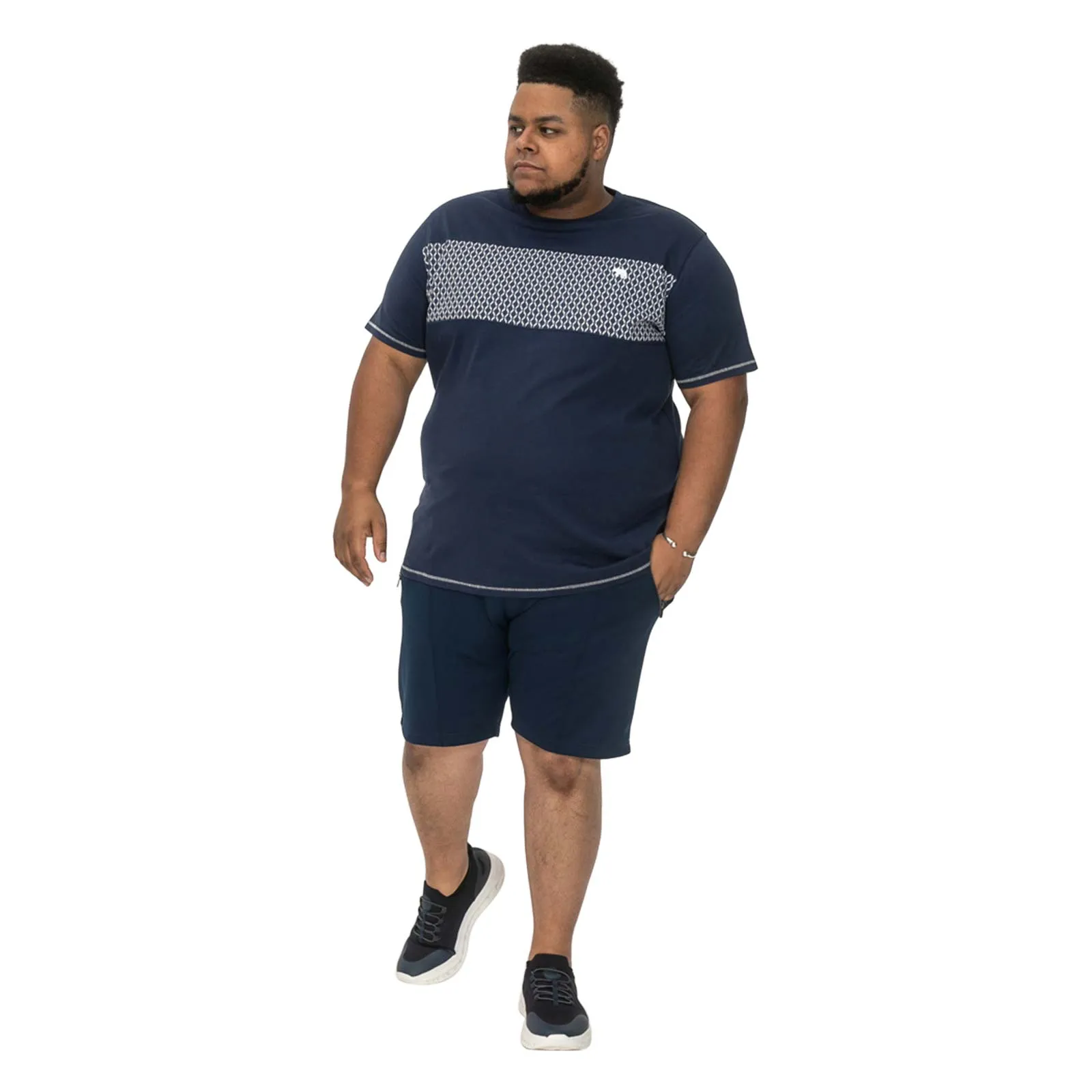 D555 Mens Swansea Big & Tall Short Sleeve T-Shirt