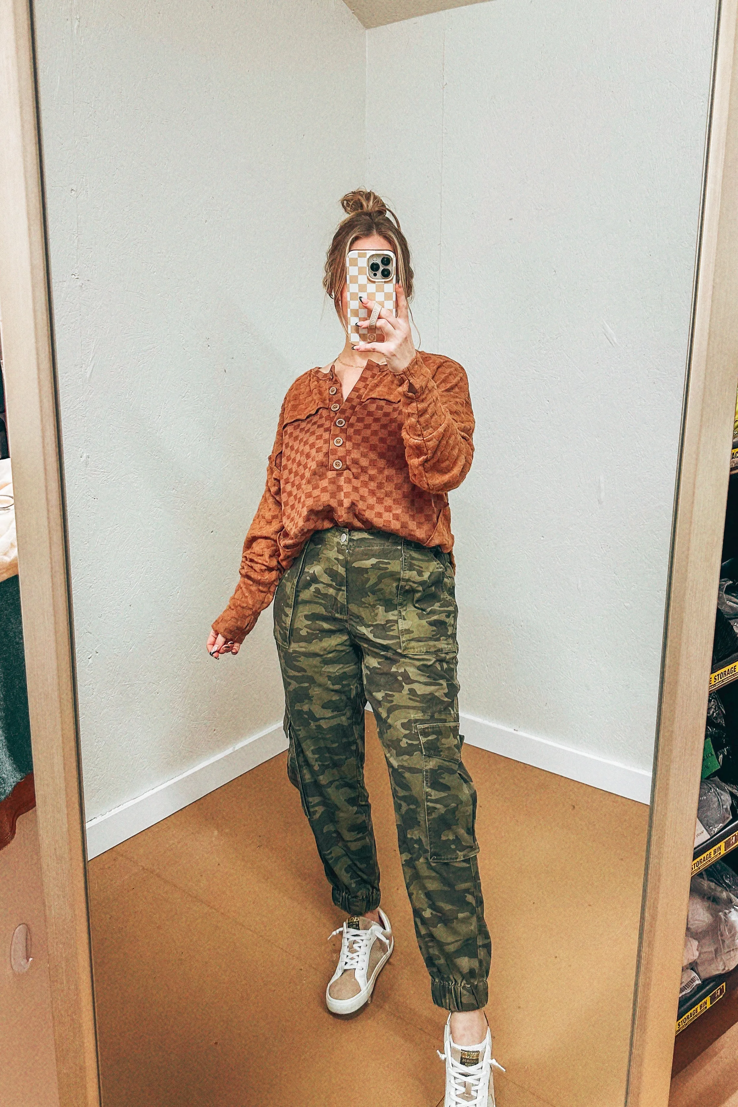 Dear John Camo Cargo Joggers