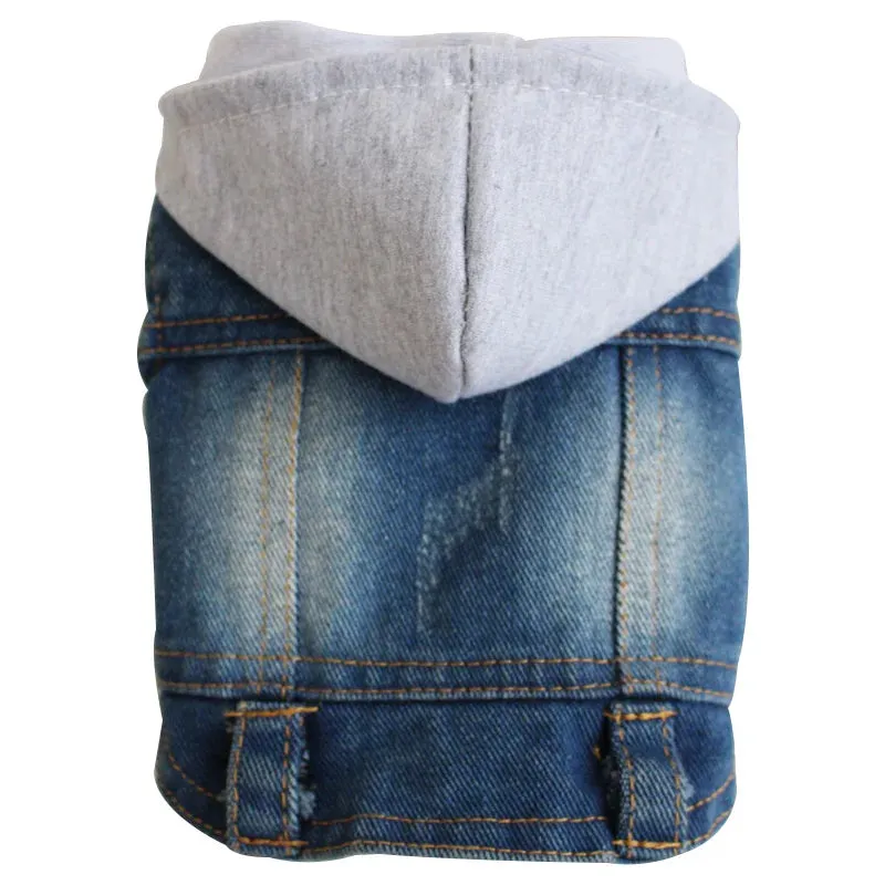 Denim Delight Dog Jeans Jacket