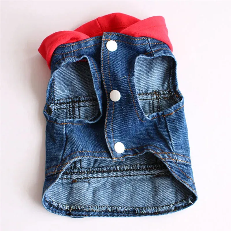 Denim Delight Dog Jeans Jacket