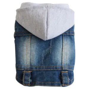 Denim Delight Dog Jeans Jacket