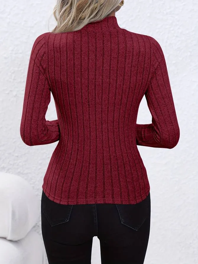 Elegante coltrui met lange mouwen