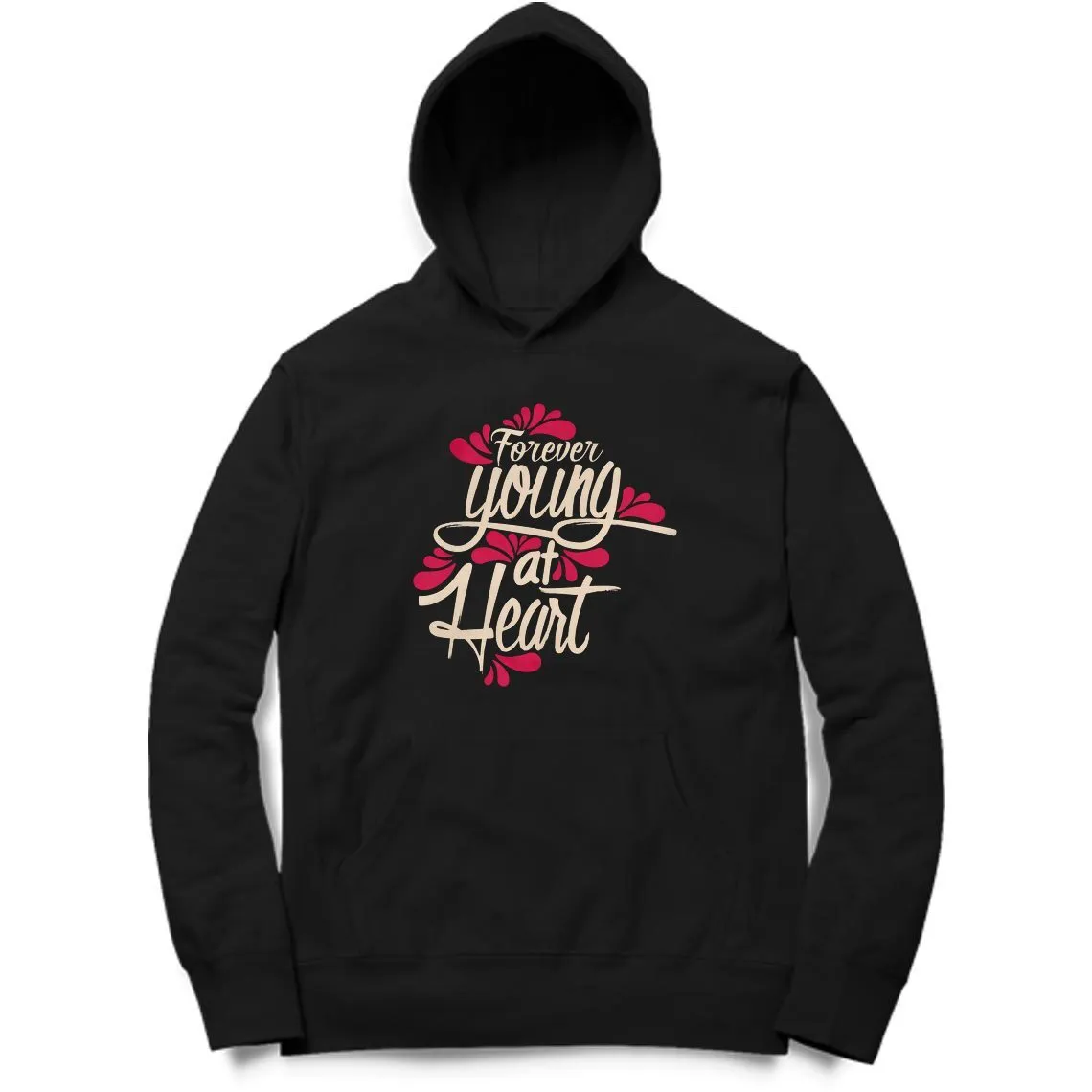 Forever Young At Heart Hoodie