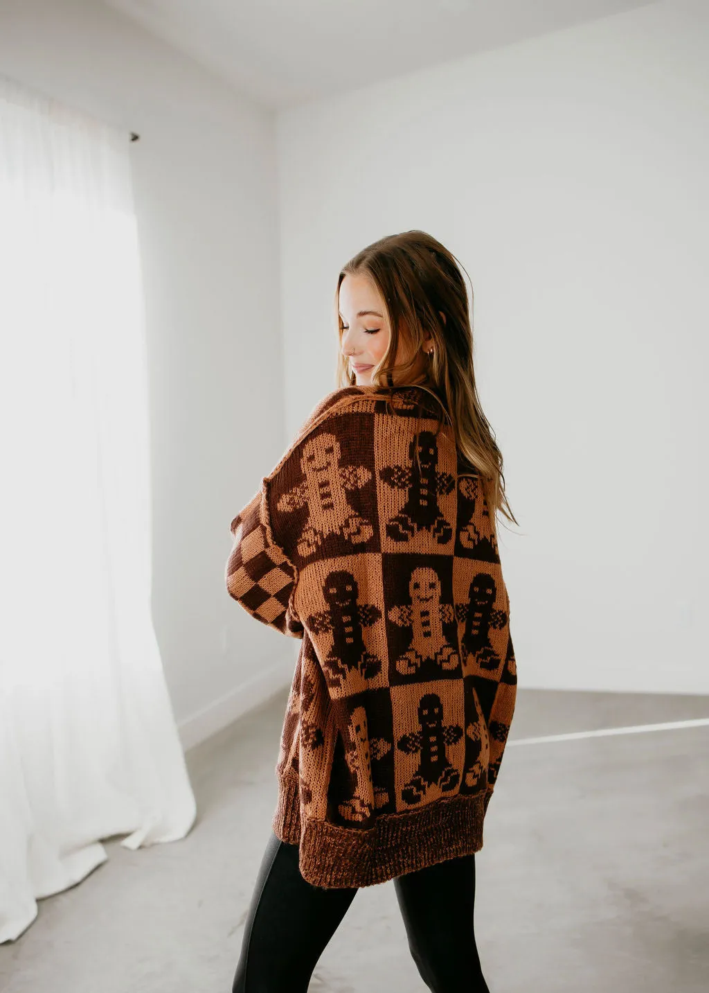 Gingerbread Oversized Sweater