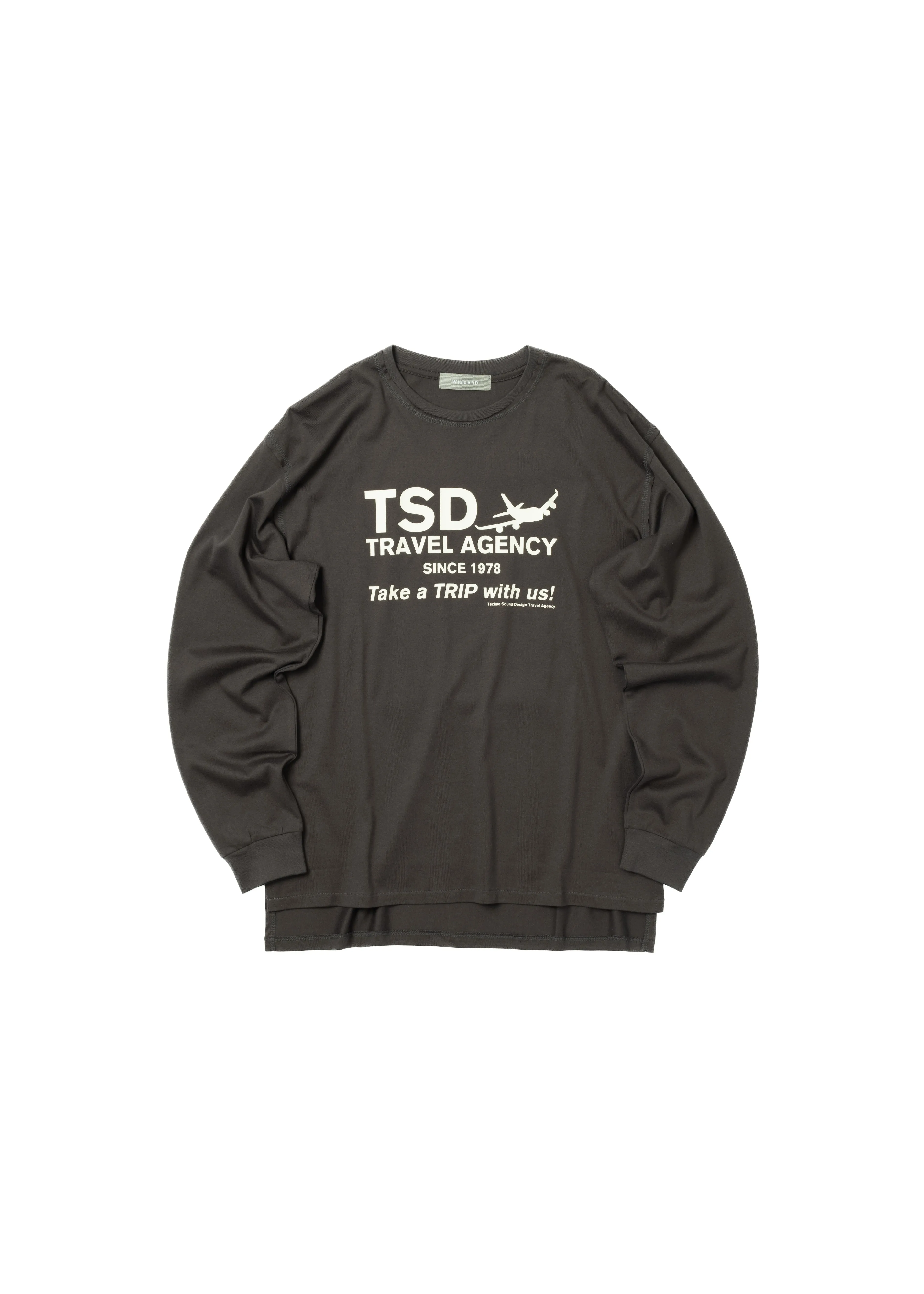 GRAPHIC LONG SLEEVE T-SHIRT "TSD"