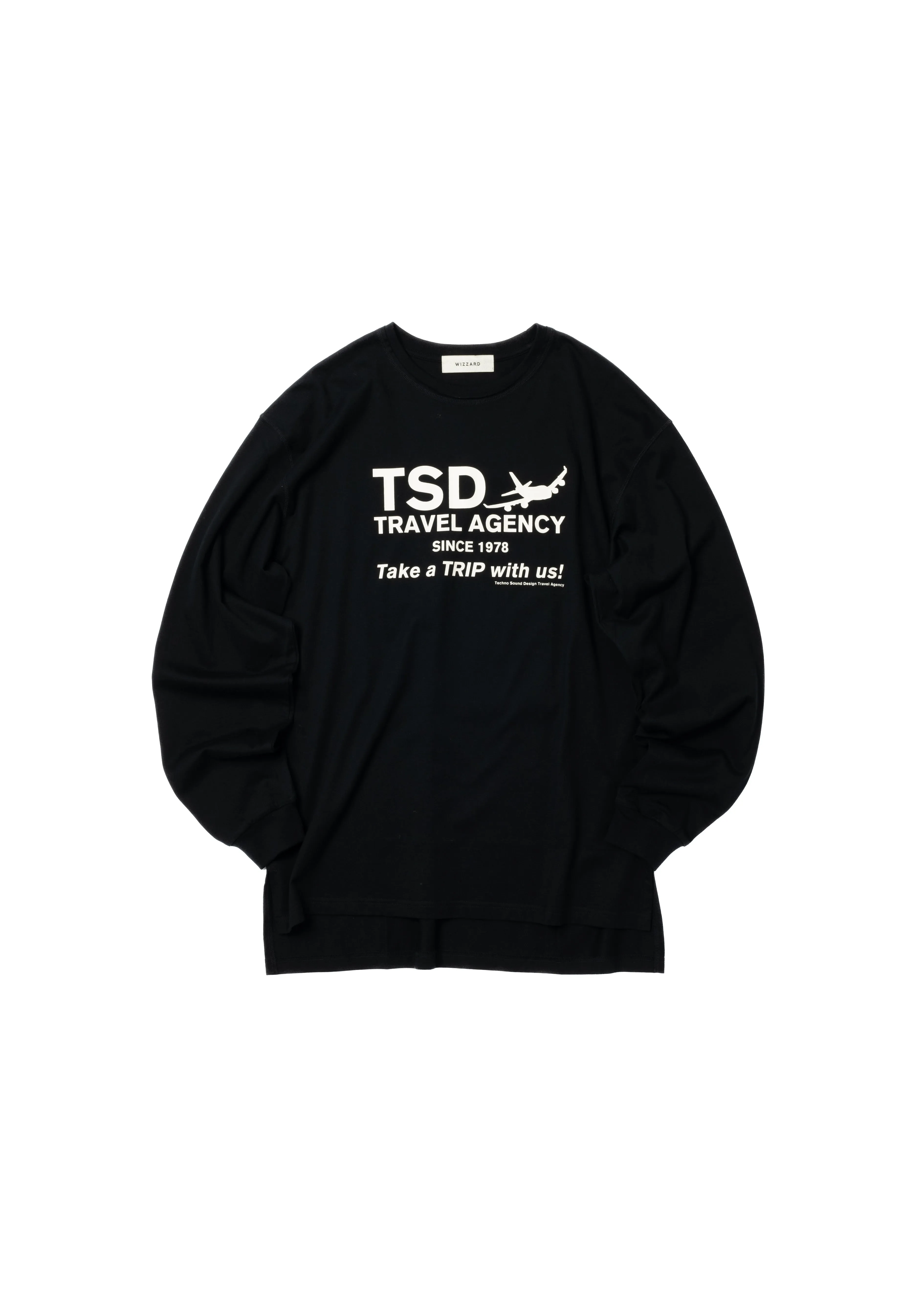 GRAPHIC LONG SLEEVE T-SHIRT "TSD"
