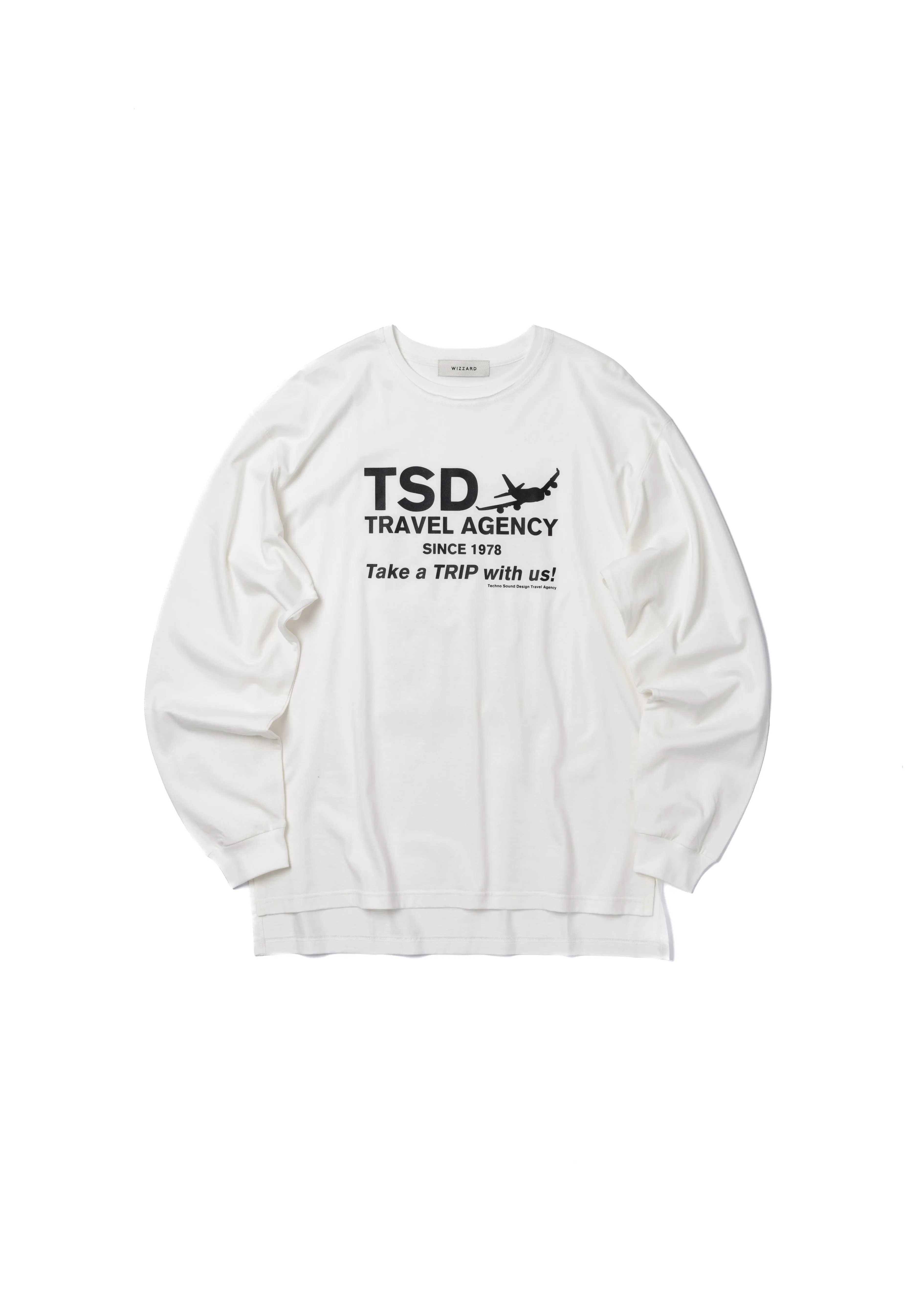 GRAPHIC LONG SLEEVE T-SHIRT "TSD"