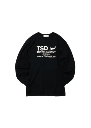 GRAPHIC LONG SLEEVE T-SHIRT "TSD"