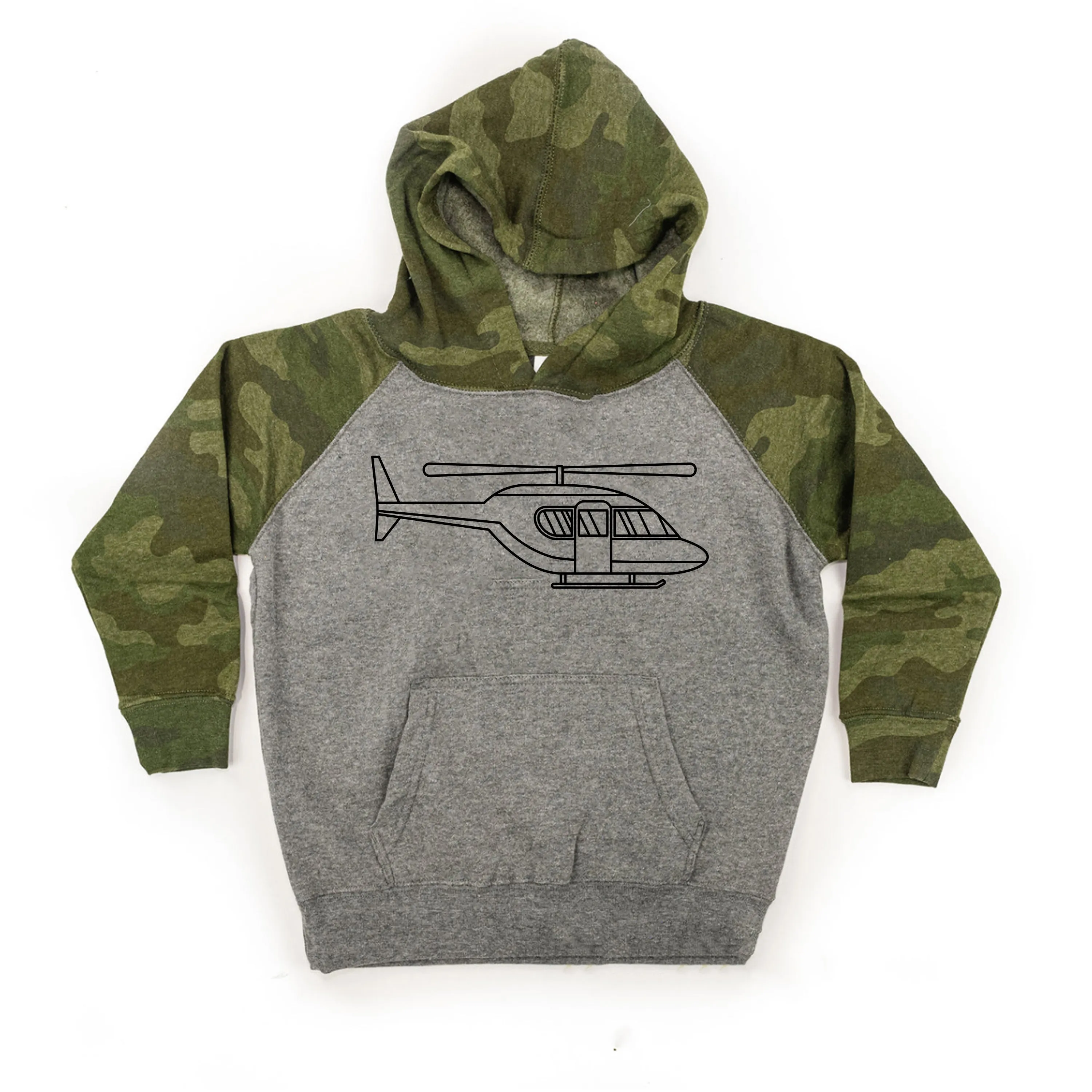 HELICOPTER - Minimalist Design - Child Hoodie