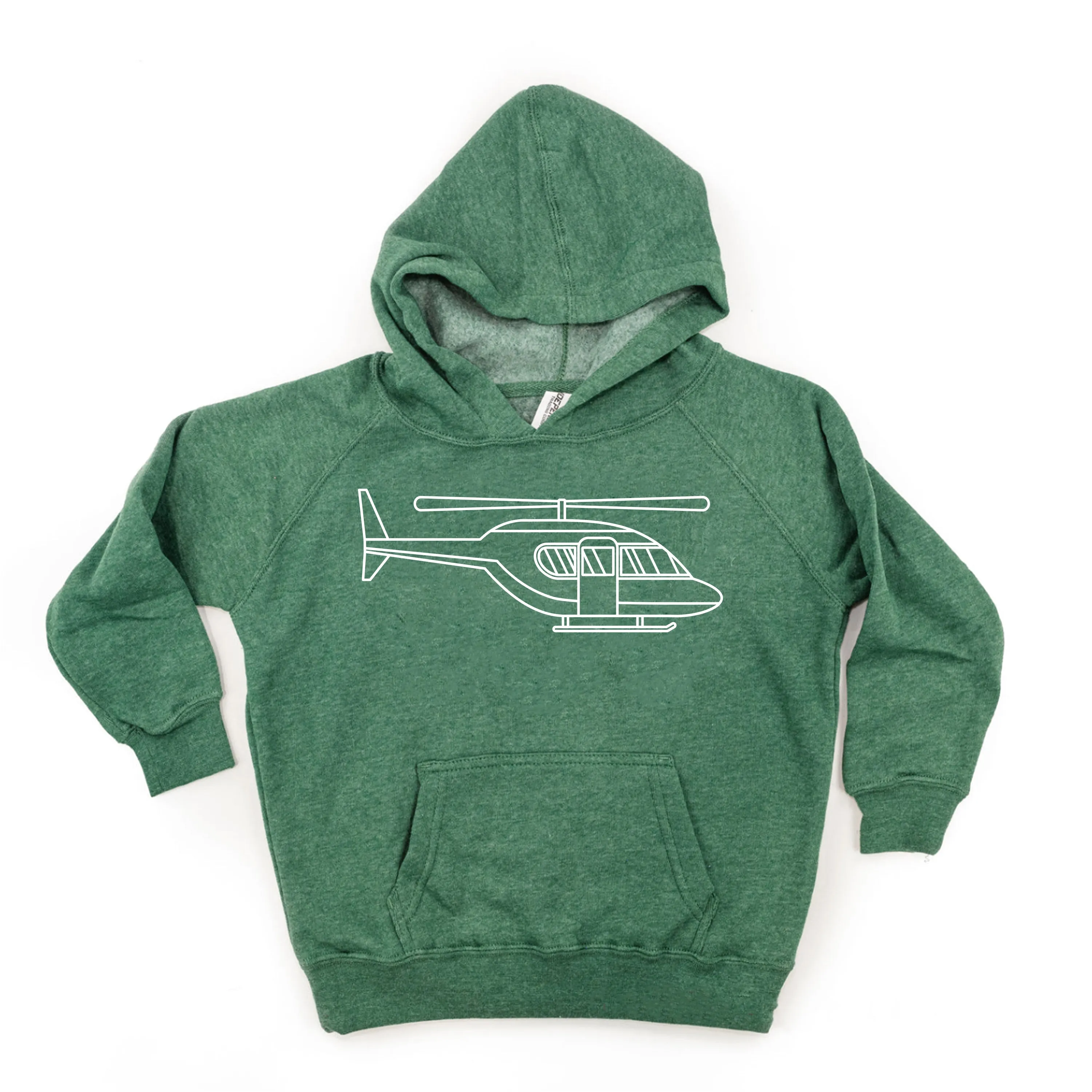 HELICOPTER - Minimalist Design - Child Hoodie