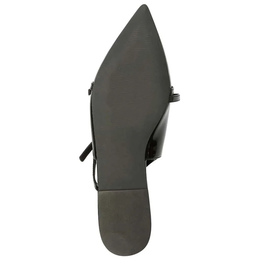 Inherit Flat in Black Patent