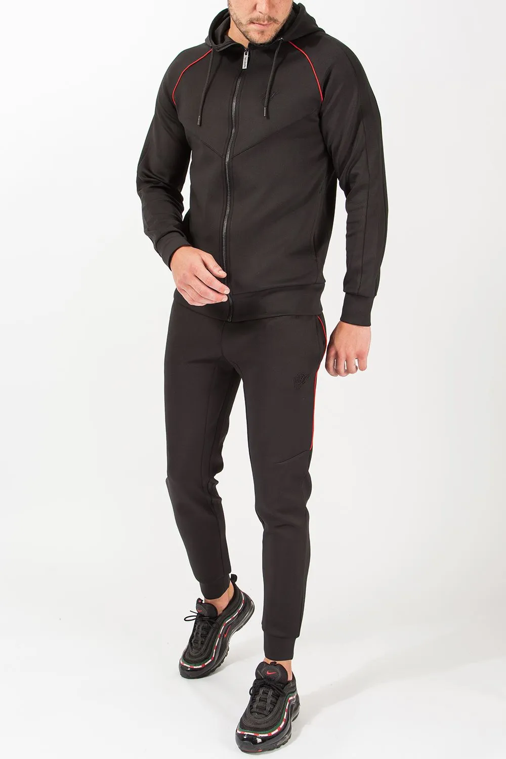 Jackson Piped Poly Joggers