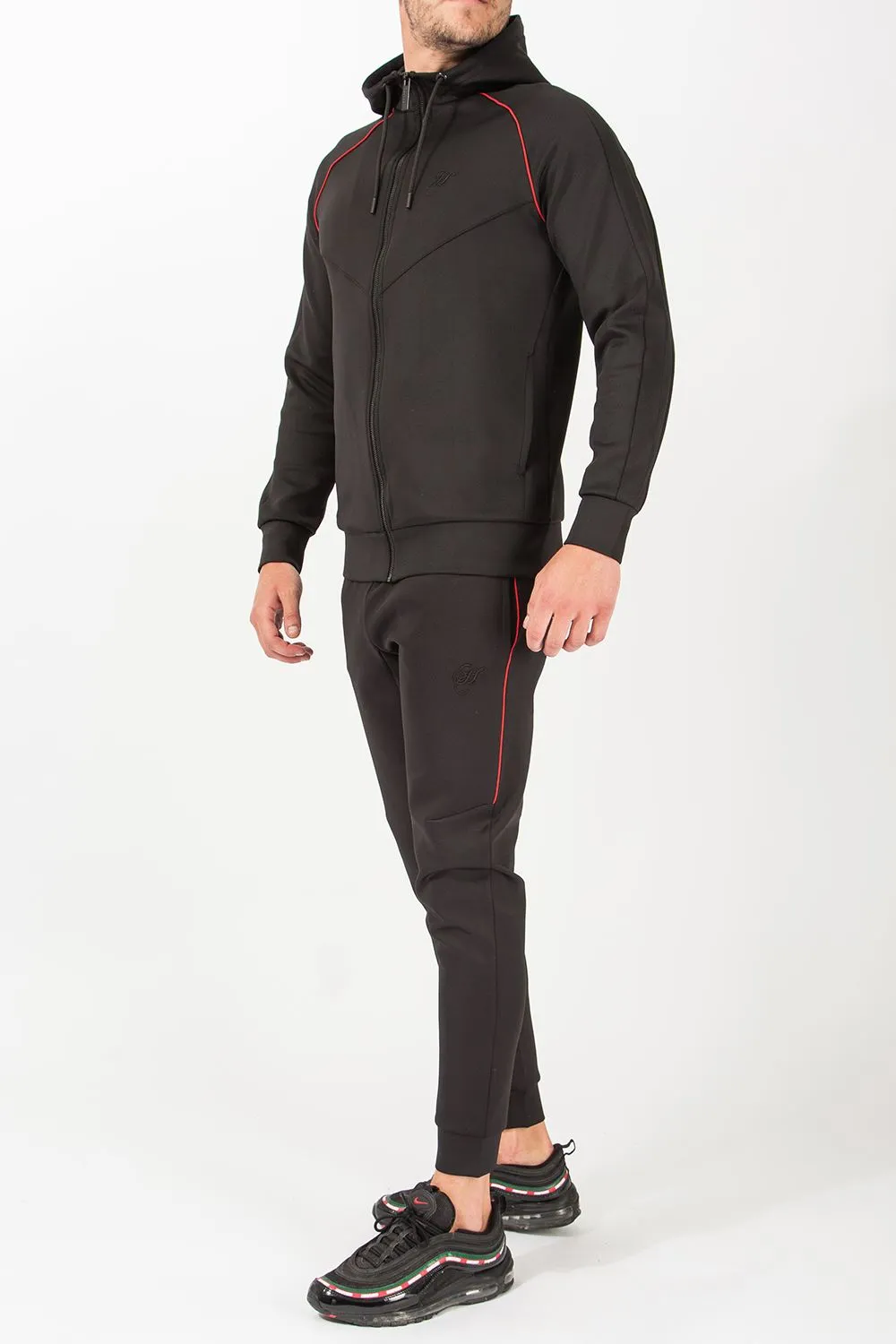 Jackson Piped Poly Joggers