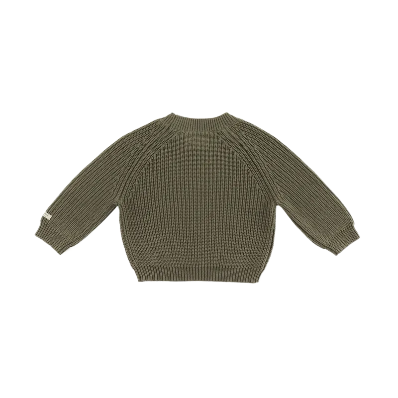 Jade Sweater | Stone Green