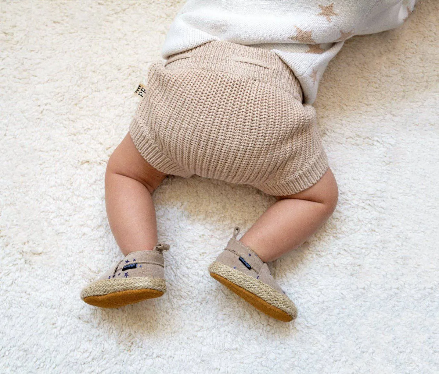 Knitted Bloomers - Cotton - Oatmeal