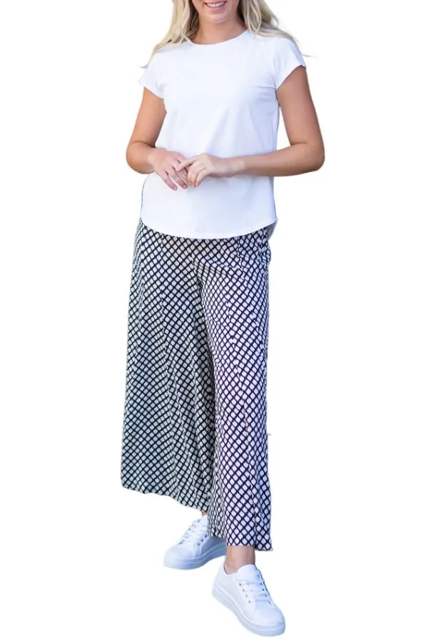 Layla Pants - Black & White