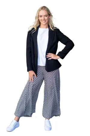 Layla Pants - Black & White