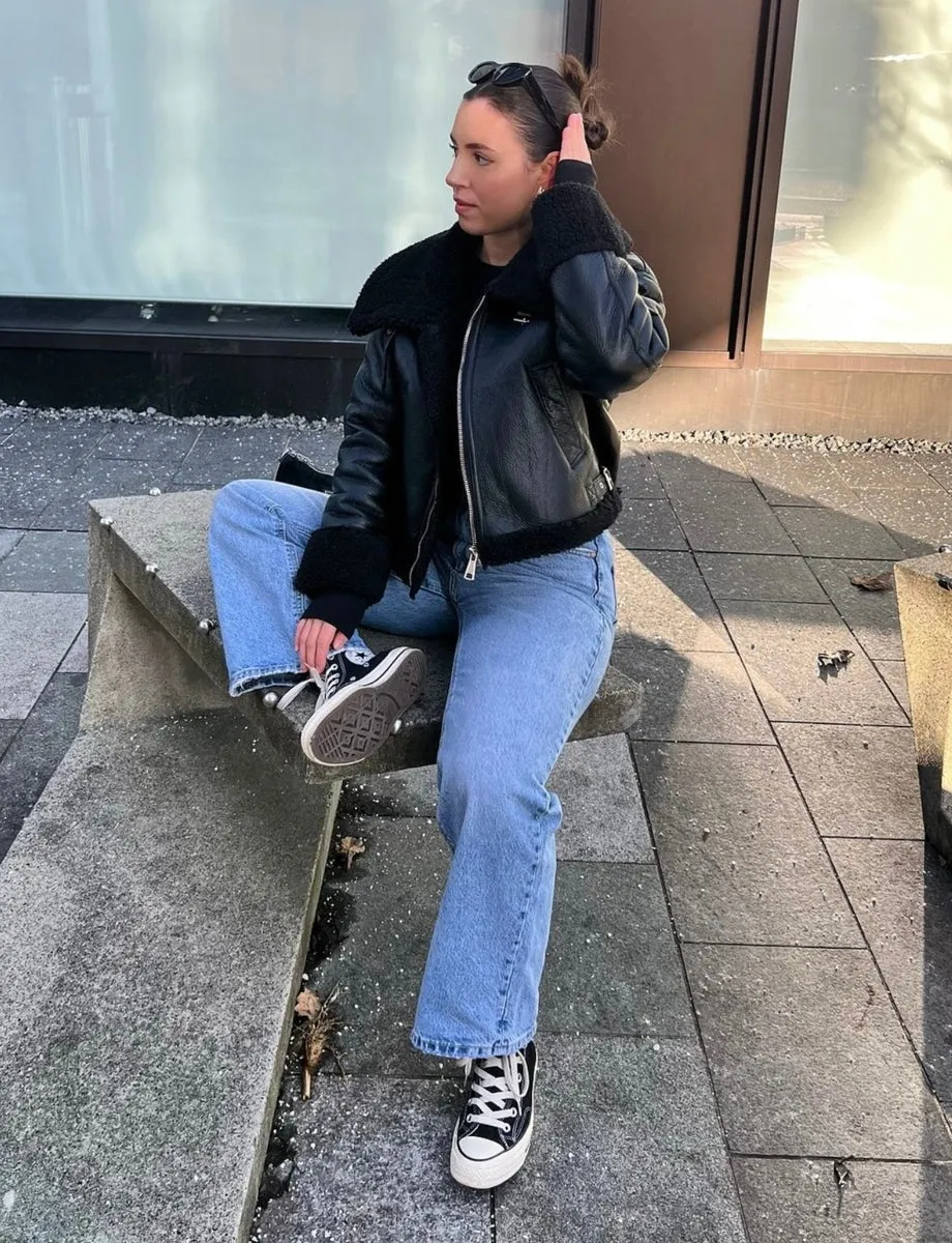 Leather Aviator Jacket  Stylish & Durable Outerwear for Any Season