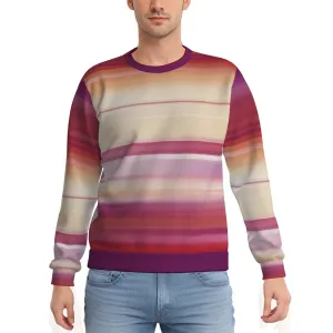Maroon sweater, Ombre Sweater Men, Retro Sweater Men, Vintage inspired Sweater, Fleece Sweater Men, Vintage inspired Sweatshirt