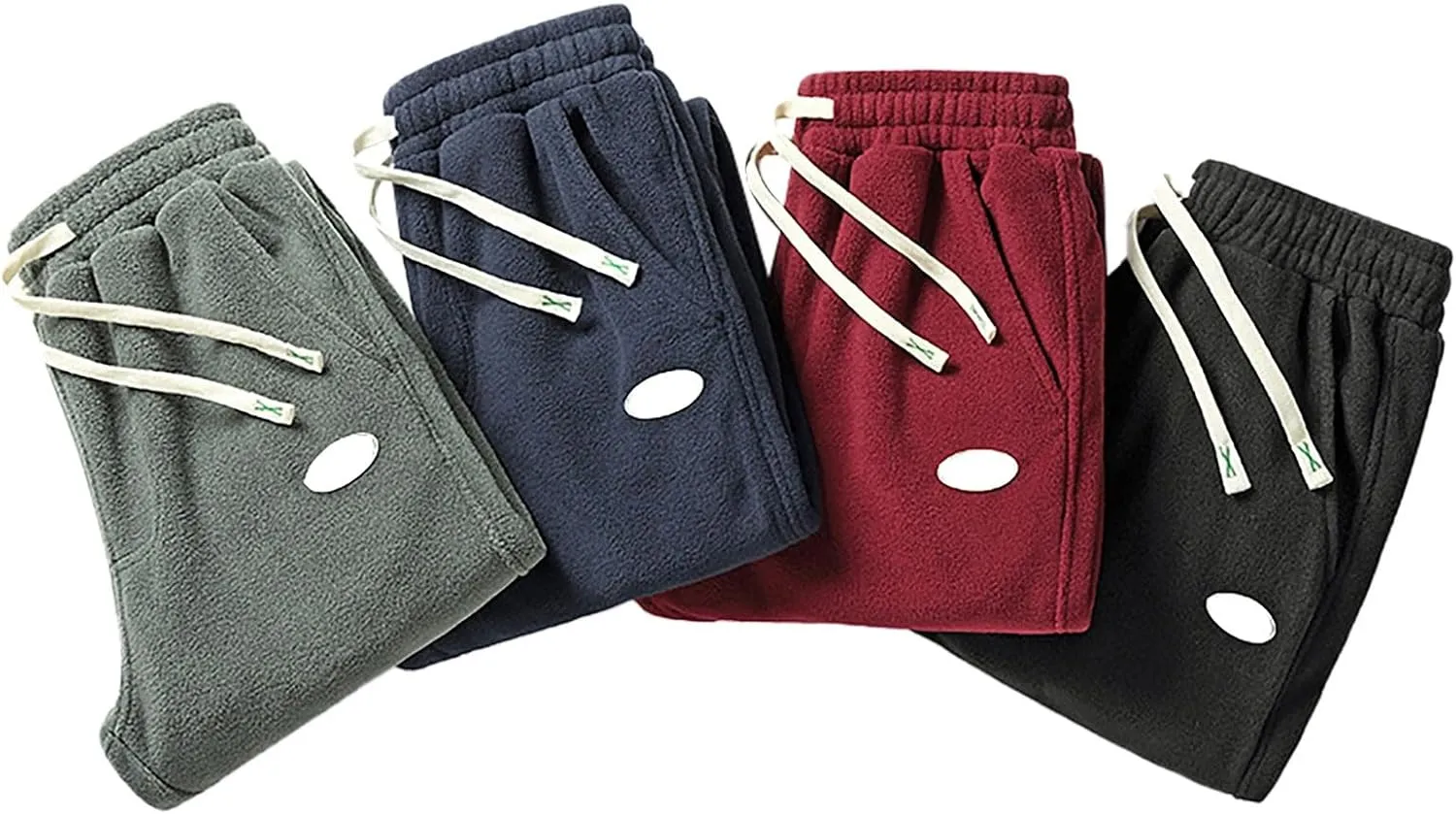 MIDOO Mens Joggers Sweatpants Slim Fit Elastic Bottom Sweat Pants Pockets Relaxed Fit Breathable Athletic Workout Joggers