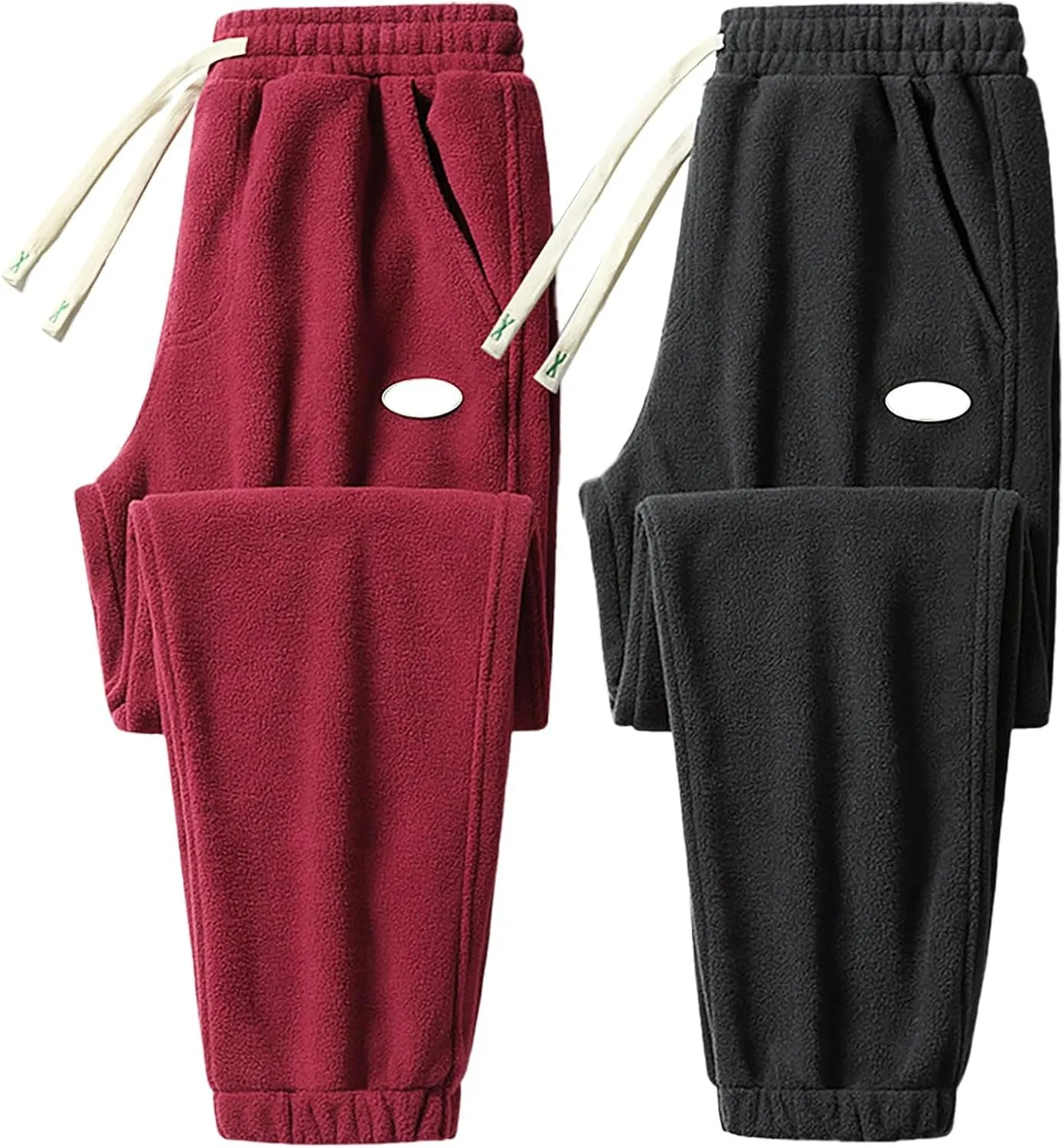 MIDOO Mens Joggers Sweatpants Slim Fit Elastic Bottom Sweat Pants Pockets Relaxed Fit Breathable Athletic Workout Joggers