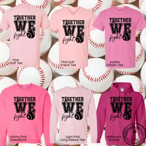 MSHS Baseball- Maverick Baseball Together We Fight Pink Gear