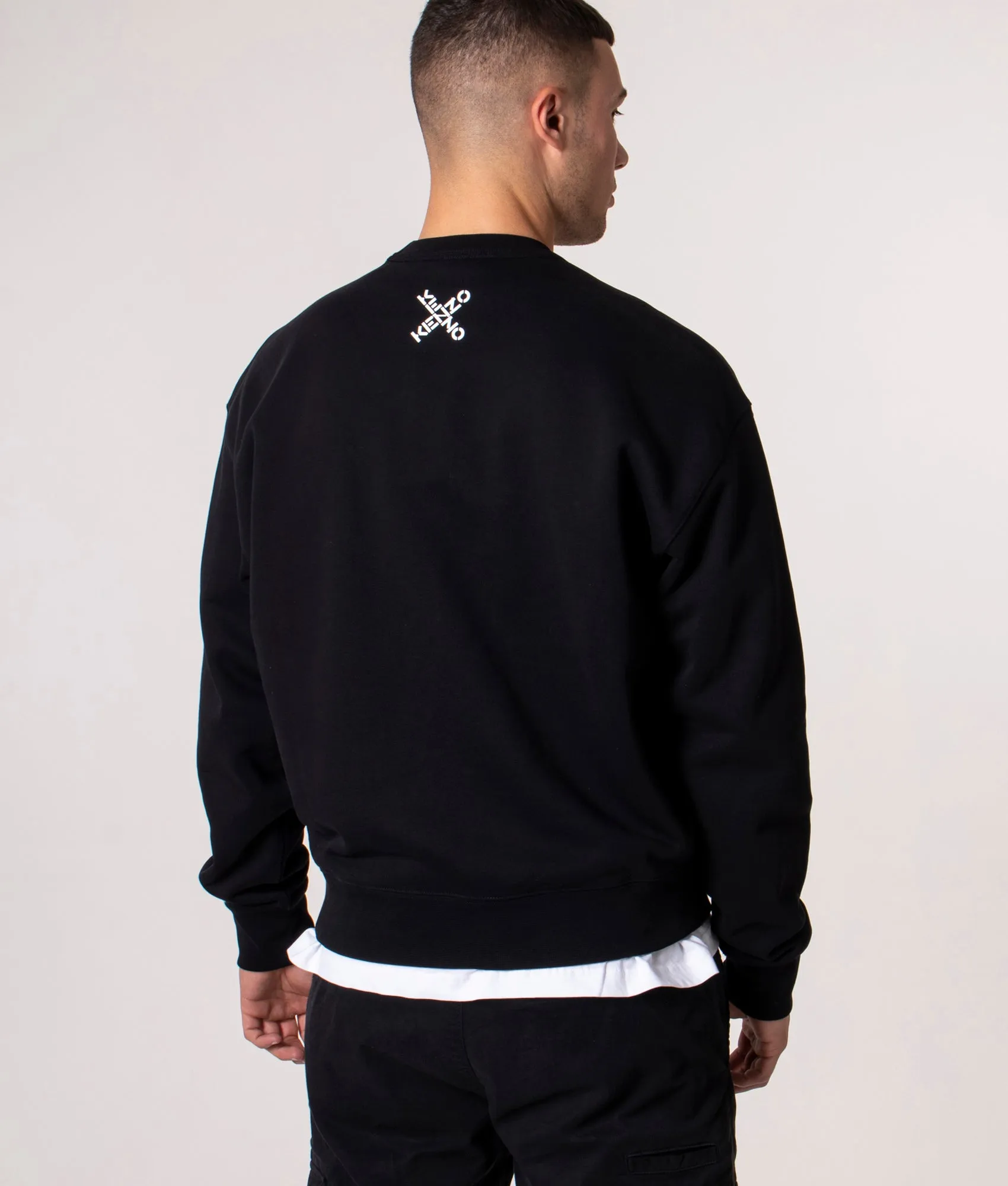 Oversized X Logo Sweatshirt