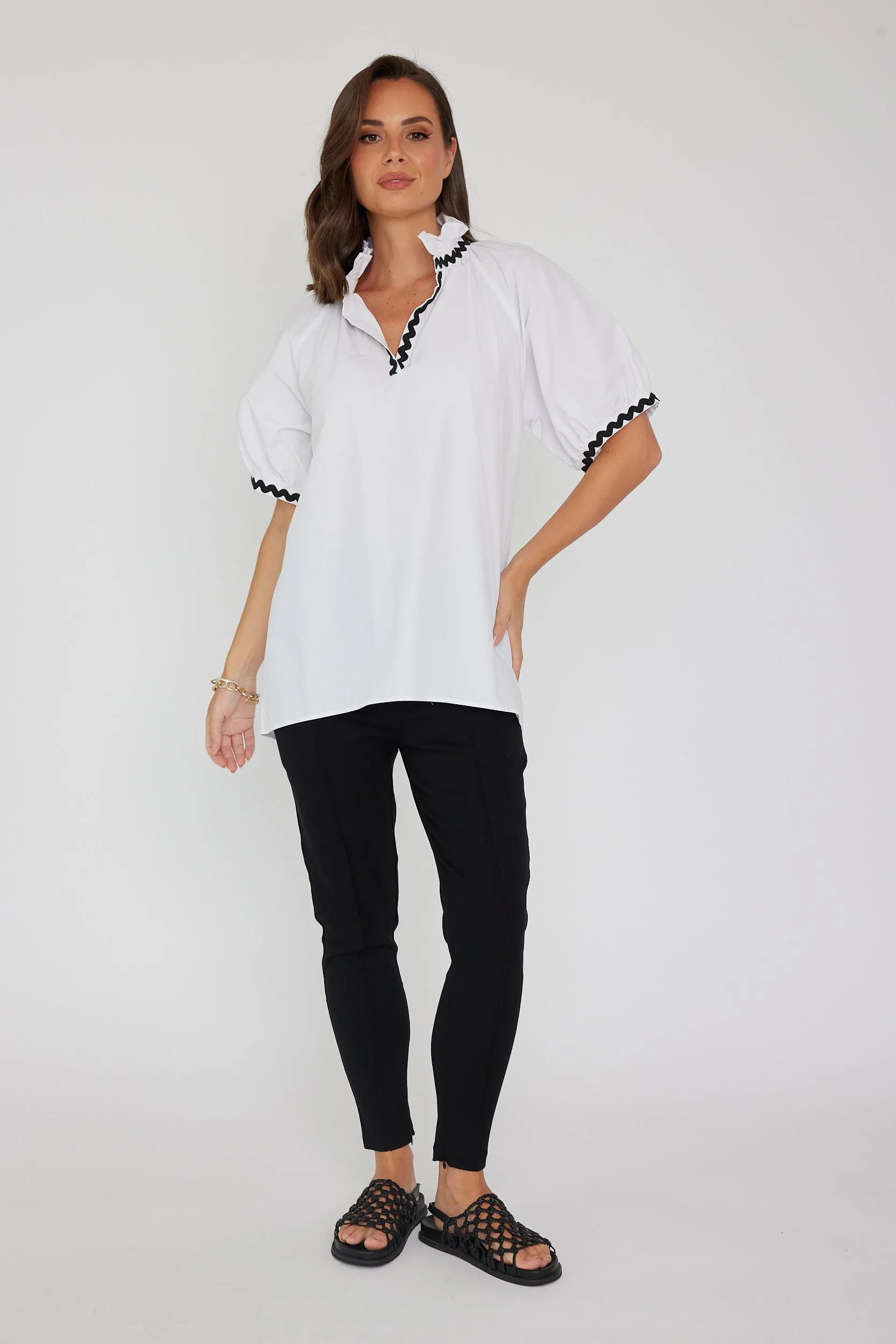 PRESTO WAVE Blouse White