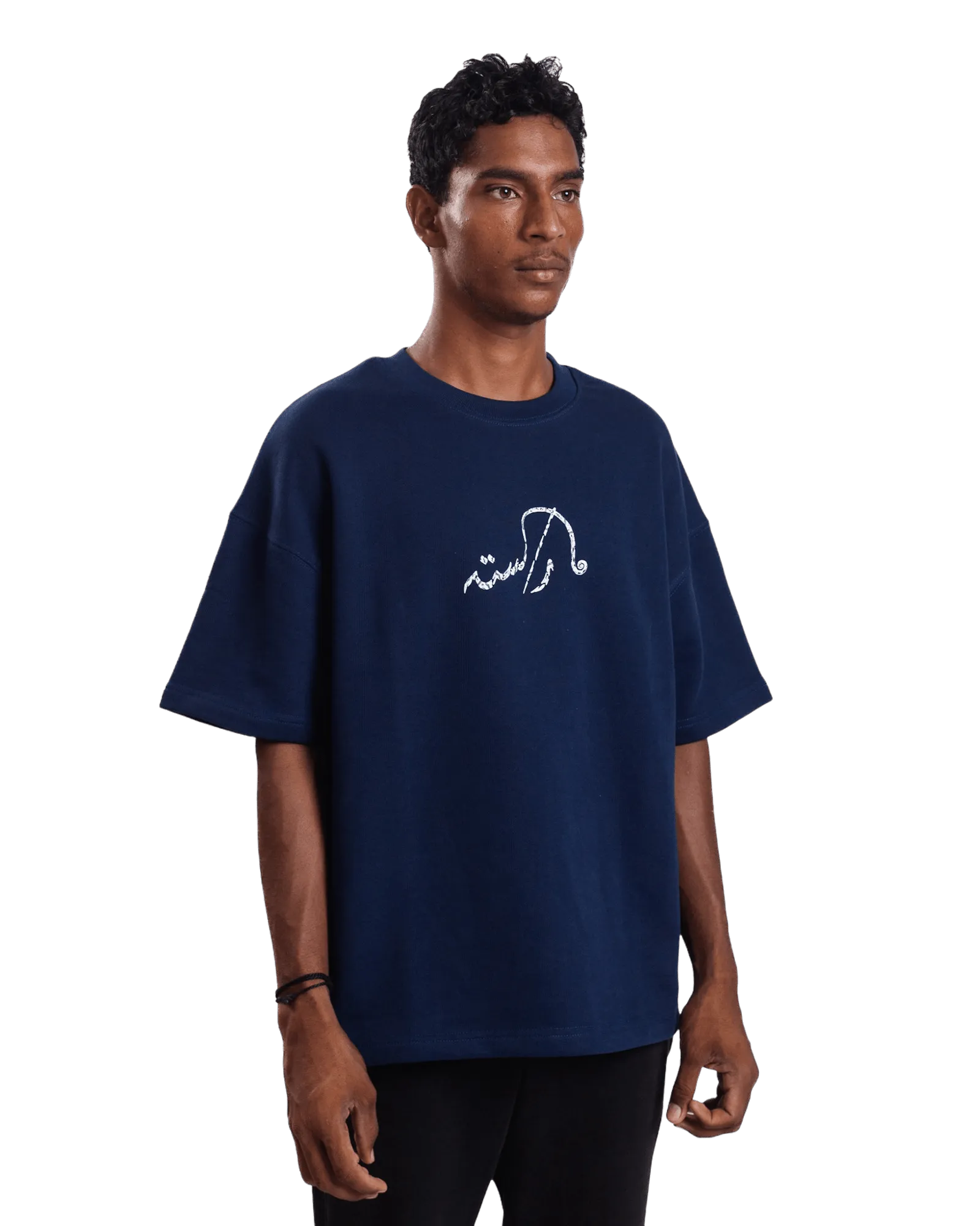 "INVISIBLE MAN" BLUE T-SHIRT