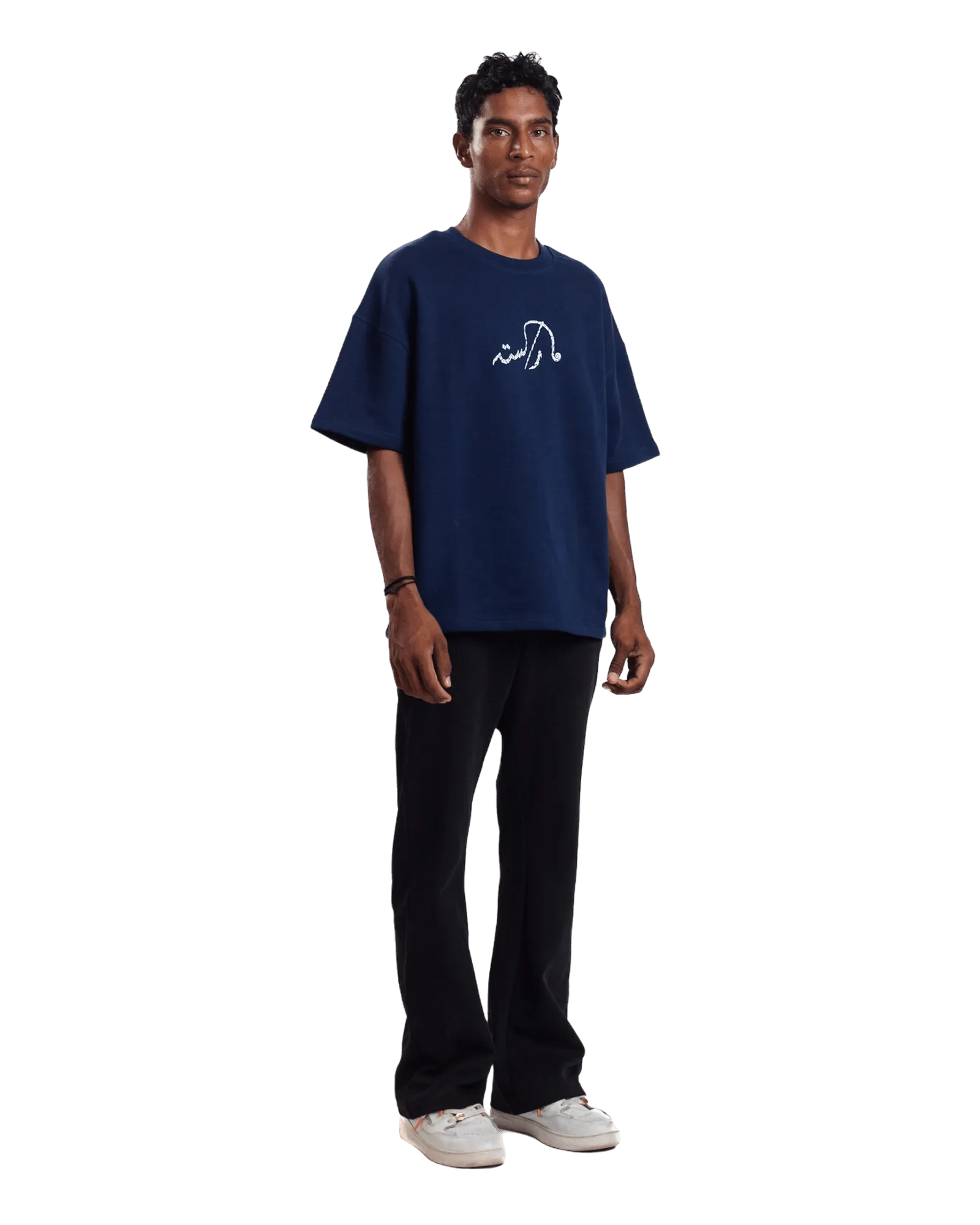 "INVISIBLE MAN" BLUE T-SHIRT
