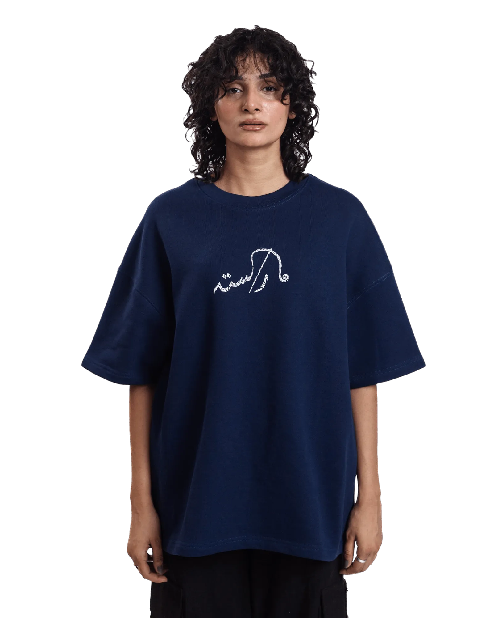 "INVISIBLE MAN" BLUE T-SHIRT