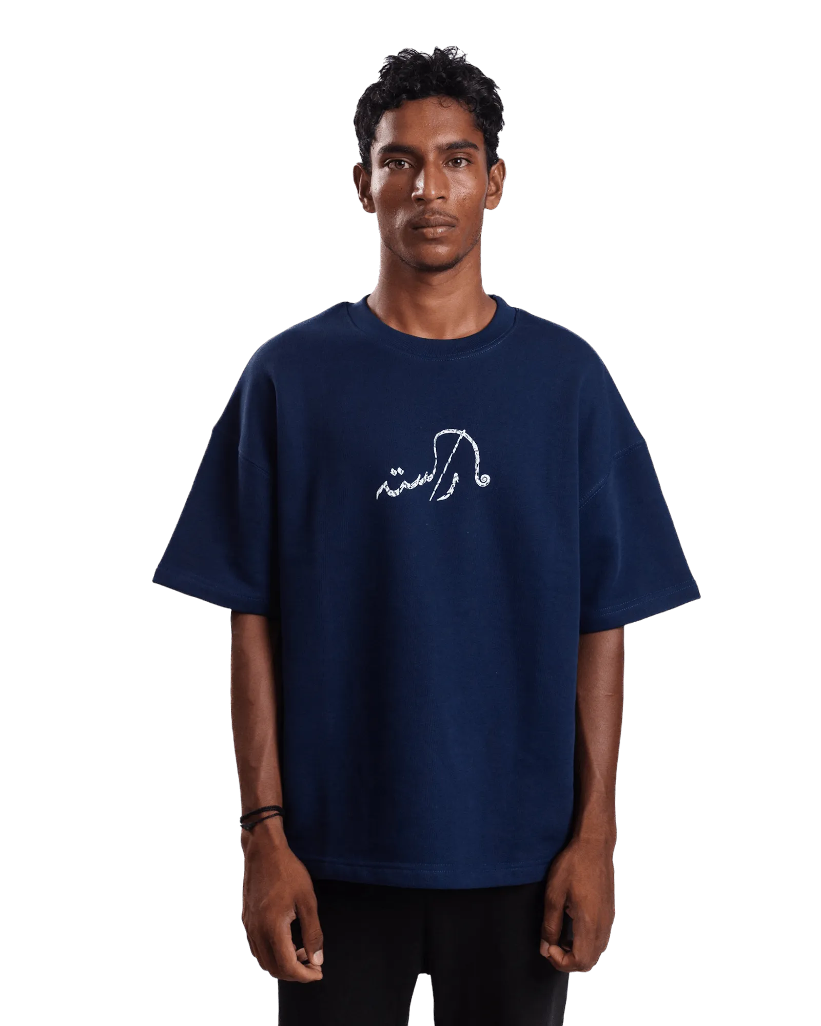 "INVISIBLE MAN" BLUE T-SHIRT