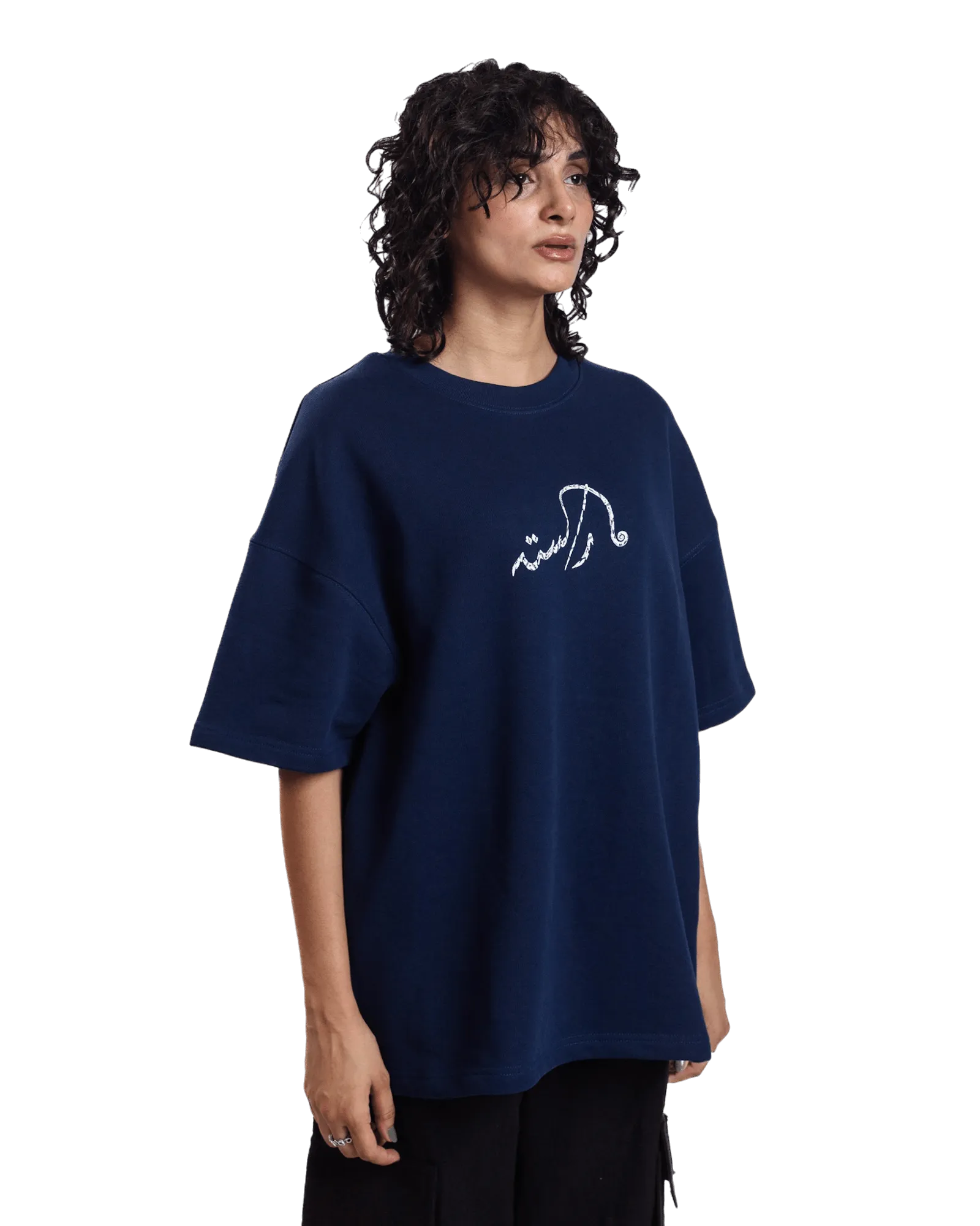 "INVISIBLE MAN" BLUE T-SHIRT